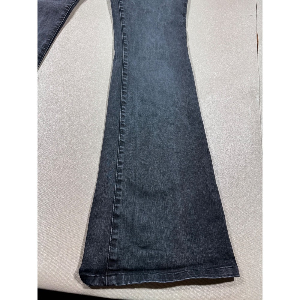 FRAME Le High Flare Jeans Faded Black High Rise Denim Size 29 - Picture 2 of 12